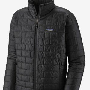 Mens Nano Puff Jacket Large Black